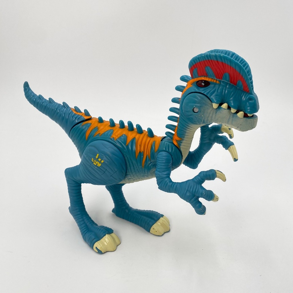 Hasbro Playskool Heroes Jurassic World Dinosaurs Dilophosaurus 8 Inch Works